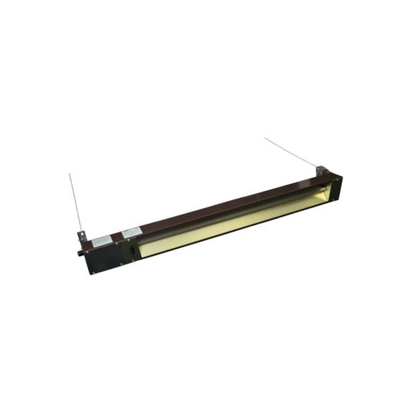 Tpi Infrared Spot Heater For Indoor/Outdoor Use, 2000W, 240V, 5-3/8"W x 6-1/2"H, Brown OCH46240VE - main